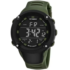 SYNOKE Man Sports Luminous Digital Watch