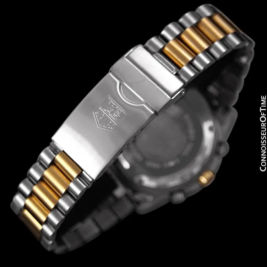 TAG Heuer 2000 Mens Chronograph Divers Watch, 262.006-1- Stainless Steel & 18K Gold Plated