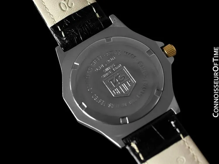 Tag Heuer 3000 Mens Full Size Quartz Divers Watch, 934.206 - Stainless Steel & 18K Gold Plated