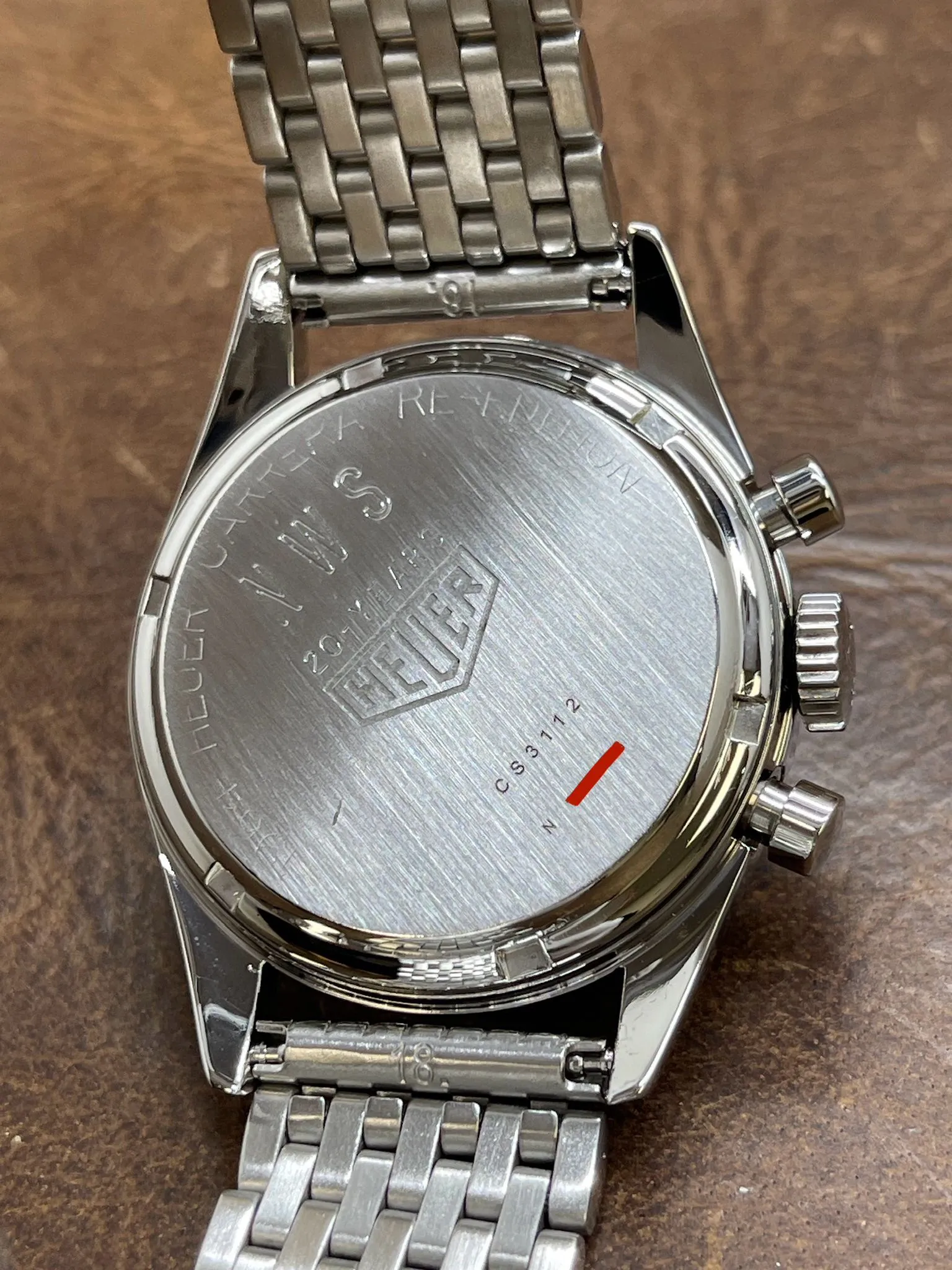 TAG Heuer Carrera CS3112 Salmon Dial Manual Wind Men's Watch