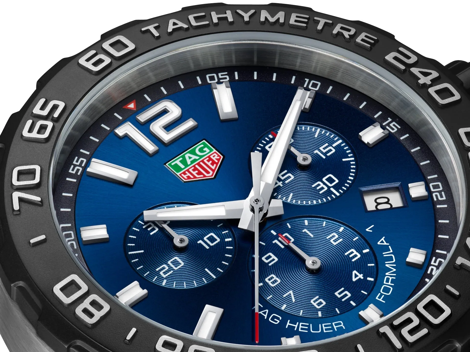 TAG Heuer Formula 1 Chronograph Stainless Steel Blue Dial Date Divers Quartz Mens Watch CAZ101AV.BA0842