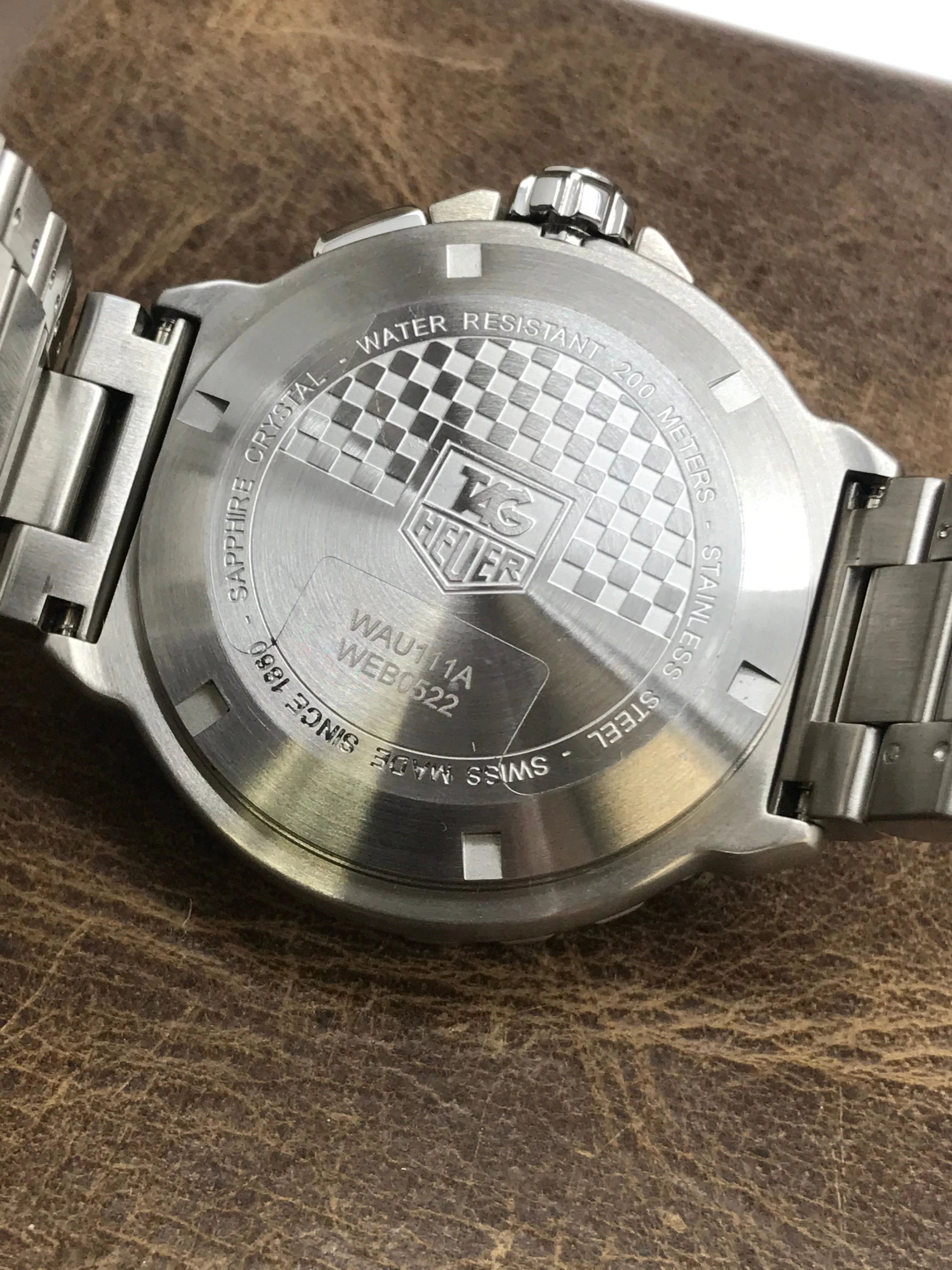 TAG Heuer Formula 1 WAU111A.BA0858 Black Dial Quartz Men's Watch