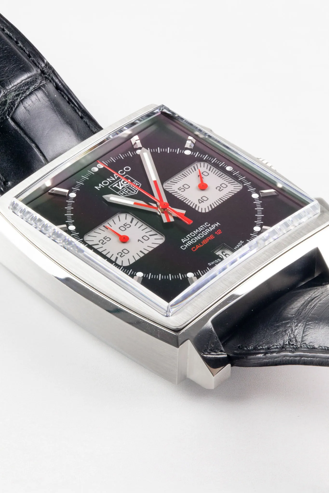 TAG HEUER  Monaco Automatic Chronograph 39mm - Black