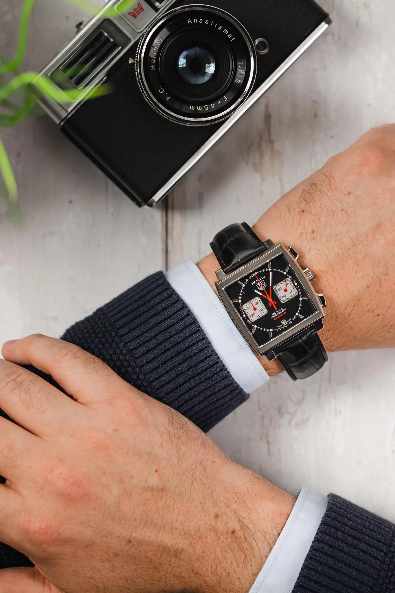 TAG HEUER  Monaco Automatic Chronograph 39mm - Black