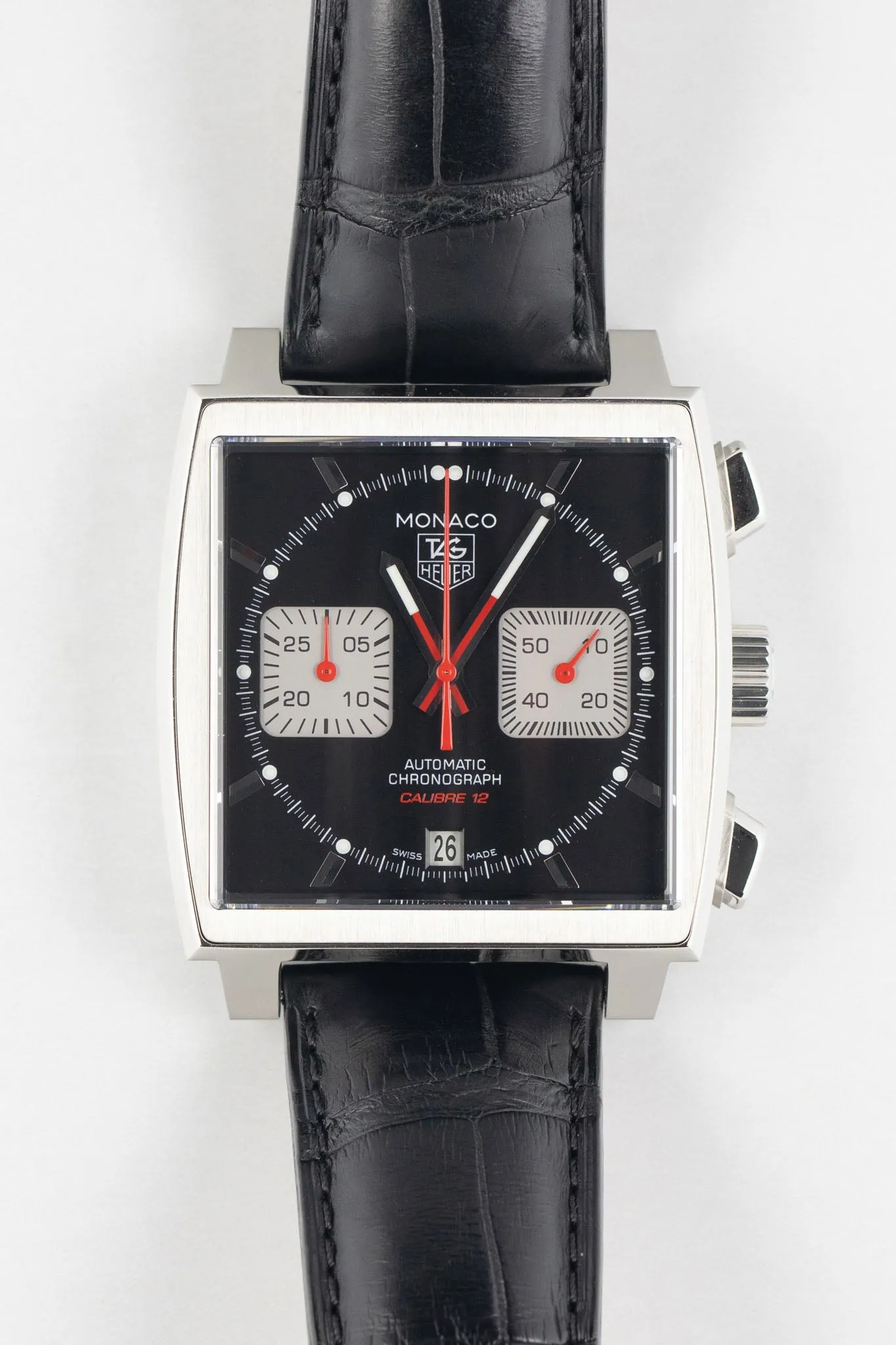 TAG HEUER  Monaco Automatic Chronograph 39mm - Black