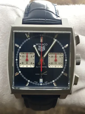 TAG Heuer Monaco CBL2111 Blue Dial Automatic Men's Watch