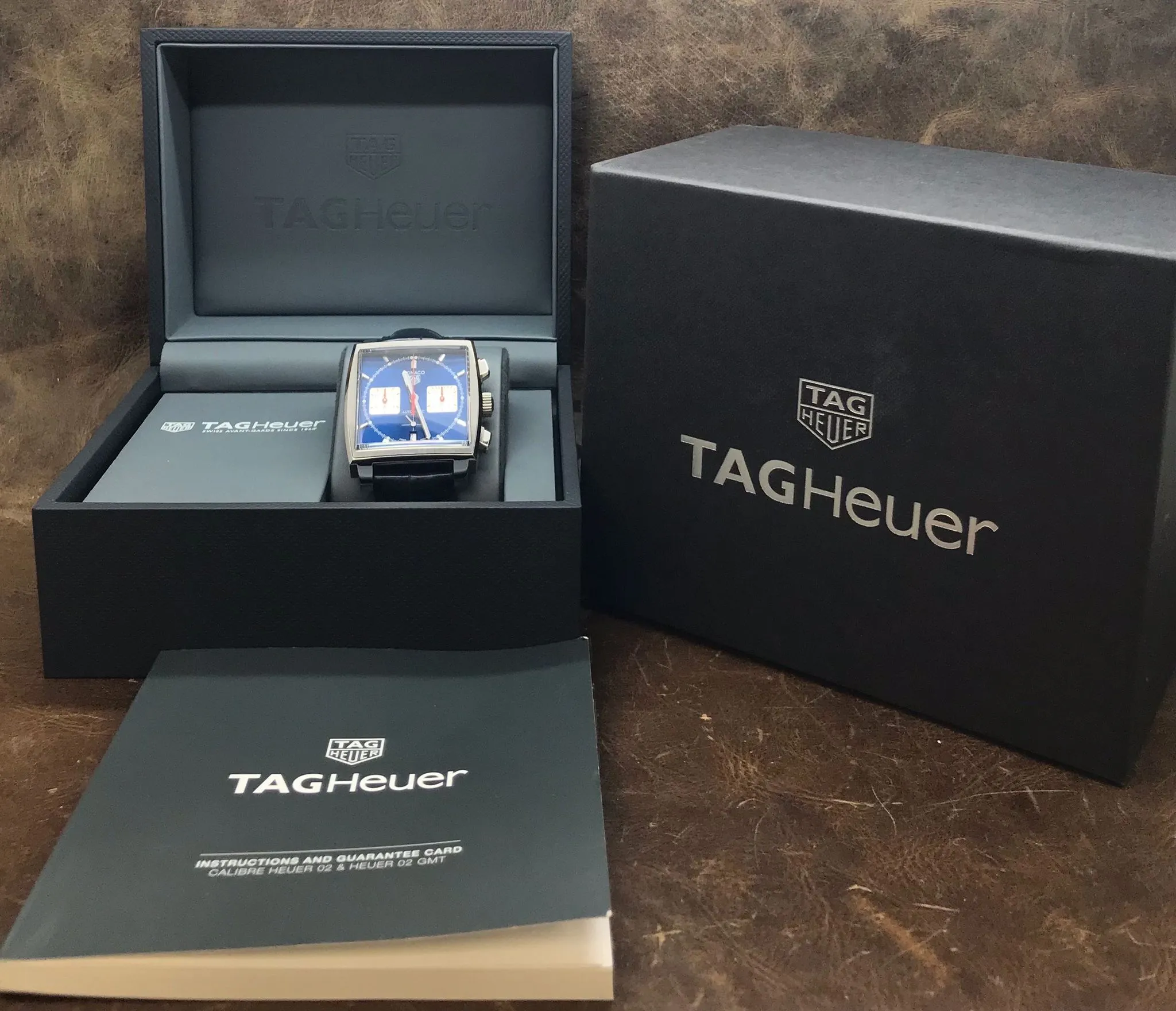 TAG Heuer Monaco CBL2111 Blue Dial Automatic Men's Watch