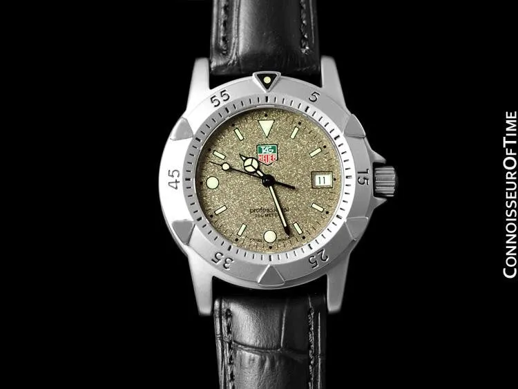 Tag Heuer Professional 1500 Mens Diver Granite Dial Watch - Stainless Steel - WD1211-K-20