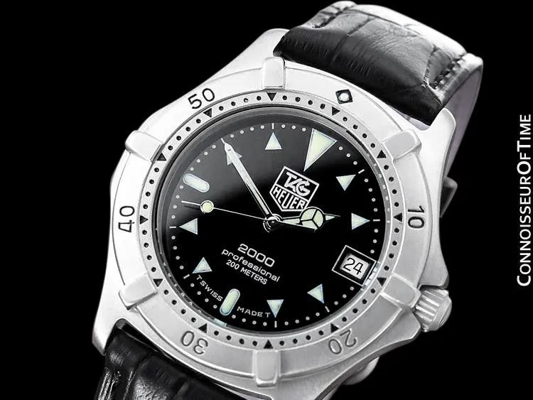 TAG Heuer Professional 2000 Mens Diver Watch, 964.006 - Stainless Steel