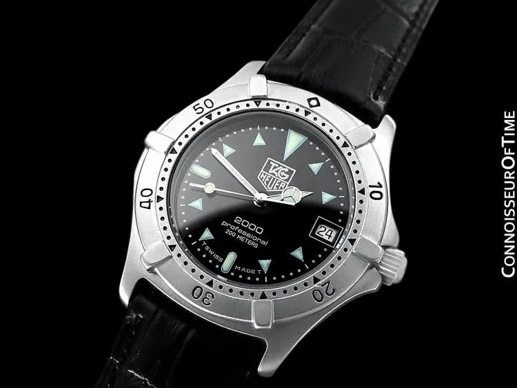 TAG Heuer Professional 2000 Mens Diver Watch, 964.006 - Stainless Steel