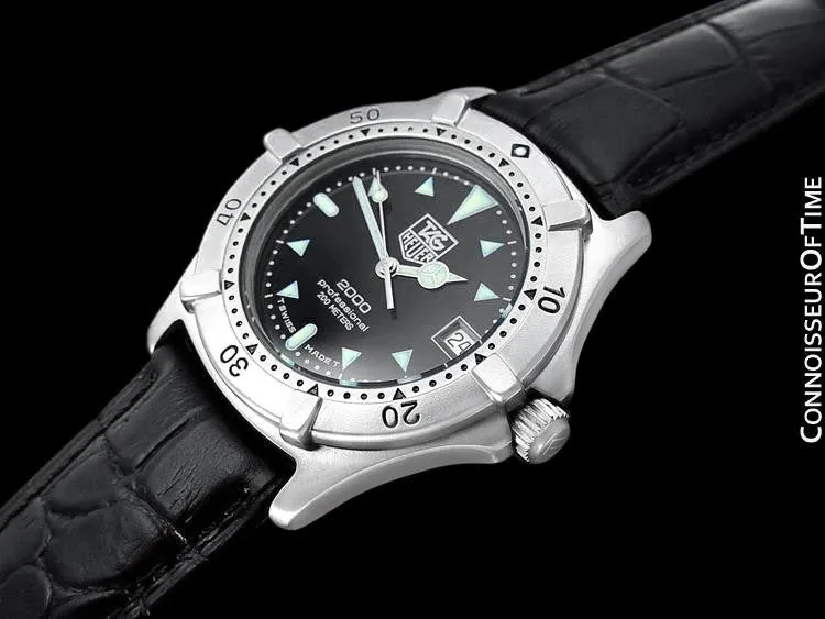 TAG Heuer Professional 2000 Mens Diver Watch, 964.006 - Stainless Steel