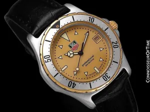 TAG Heuer Professional 2000 Mens Diver Watch, 974.006F - Stainless Steel & 18K Gold Plated