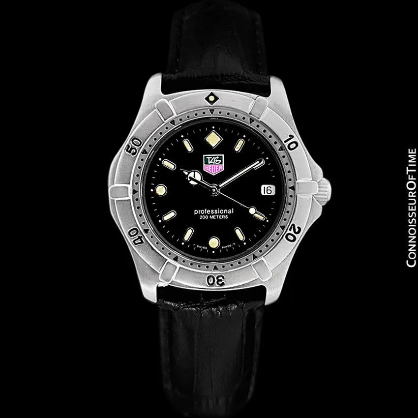 TAG Heuer Professional 2000 Mens Diver Watch, WE1110-2 - Stainless Steel