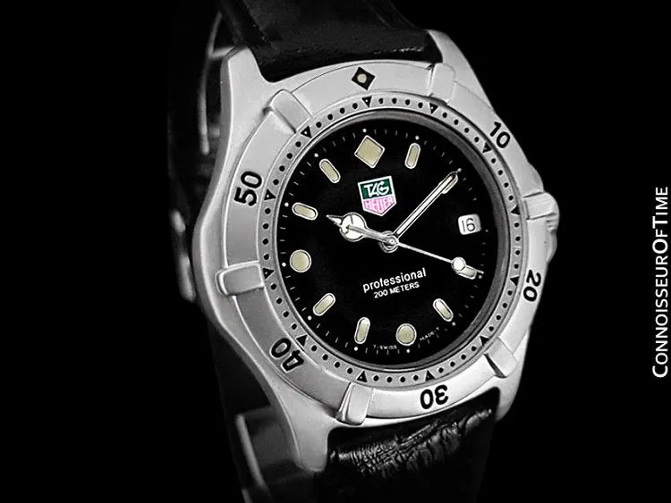 TAG Heuer Professional 2000 Mens Diver Watch, WE1110-2 - Stainless Steel