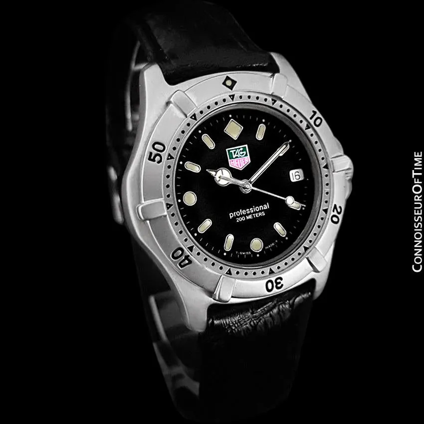 TAG Heuer Professional 2000 Mens Diver Watch, WE1110-2 - Stainless Steel