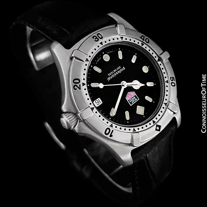 TAG Heuer Professional 2000 Mens Diver Watch, WE1110-2 - Stainless Steel