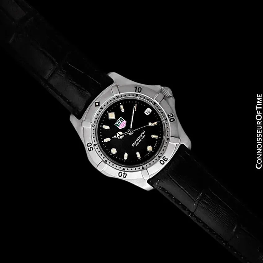 TAG Heuer Professional 2000 Mens Diver Watch, WE1110-2 - Stainless Steel