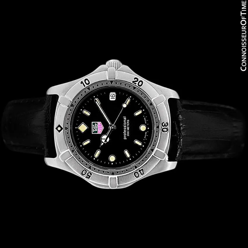 TAG Heuer Professional 2000 Mens Diver Watch, WE1110-2 - Stainless Steel