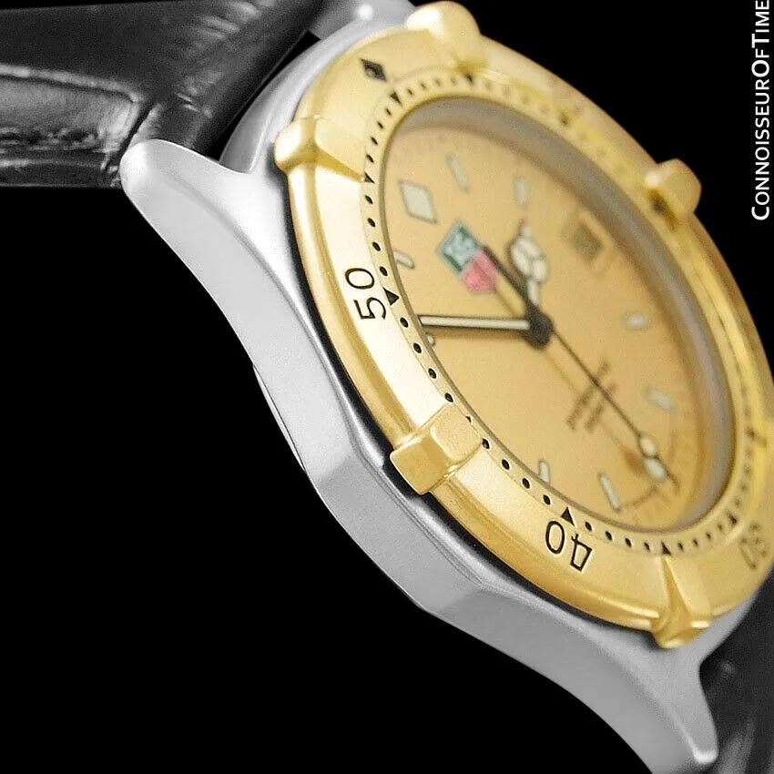 TAG Heuer Professional 2000 Mens Full Size Divers Watch - Stainless Steel & 18K Gold Plated