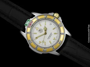 TAG Heuer Professional 4000 Full Size Mens Diver Watch - Stainless Steel & 18K Gold