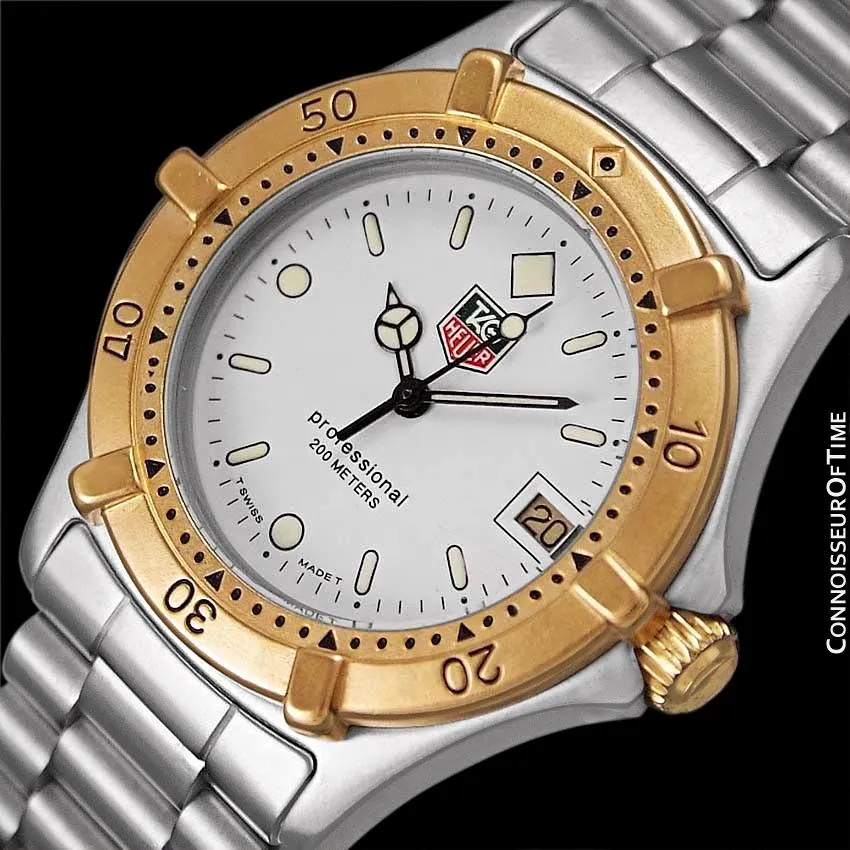 Tag Heuer Proofessional 2000 Mens Diver Watch, 964.013F - Stainless Steel & 18K Gold Plated