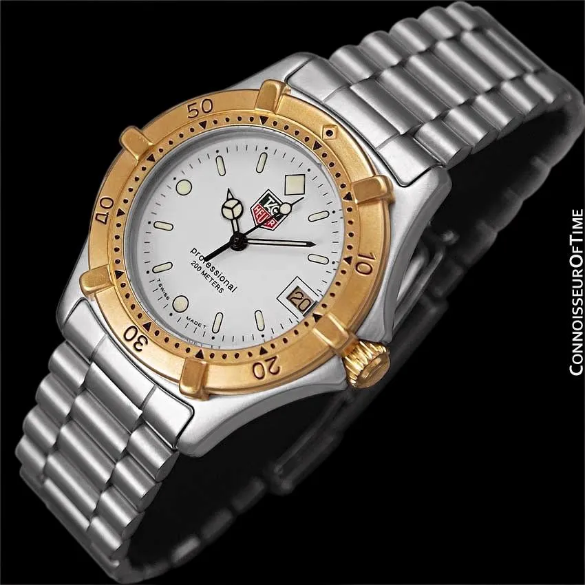 Tag Heuer Proofessional 2000 Mens Diver Watch, 964.013F - Stainless Steel & 18K Gold Plated