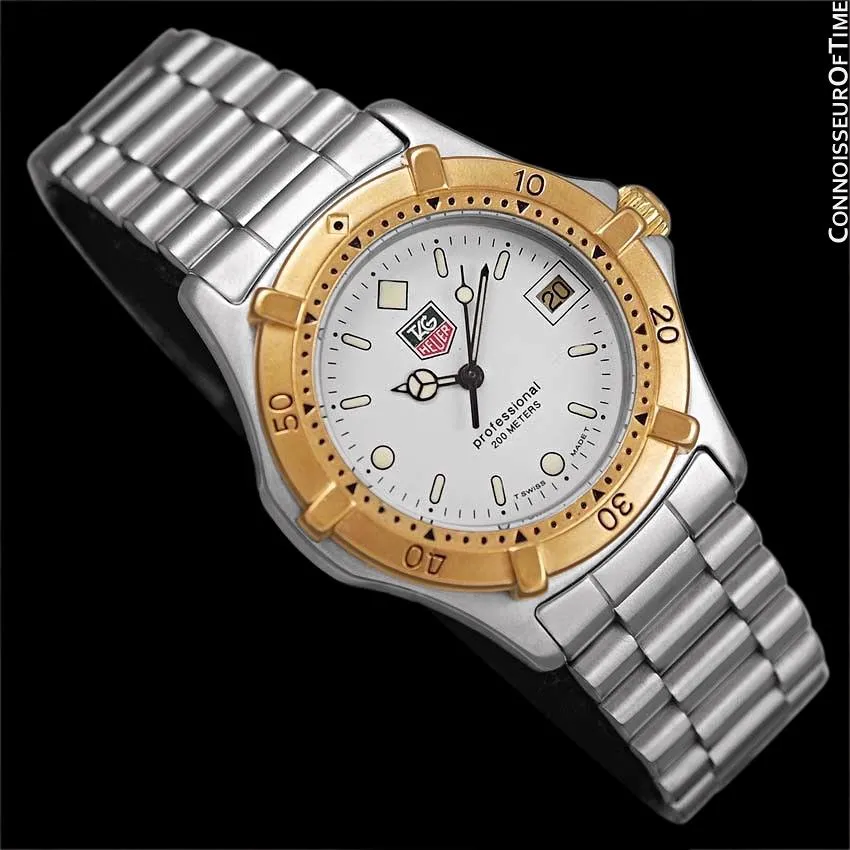 Tag Heuer Proofessional 2000 Mens Diver Watch, 964.013F - Stainless Steel & 18K Gold Plated