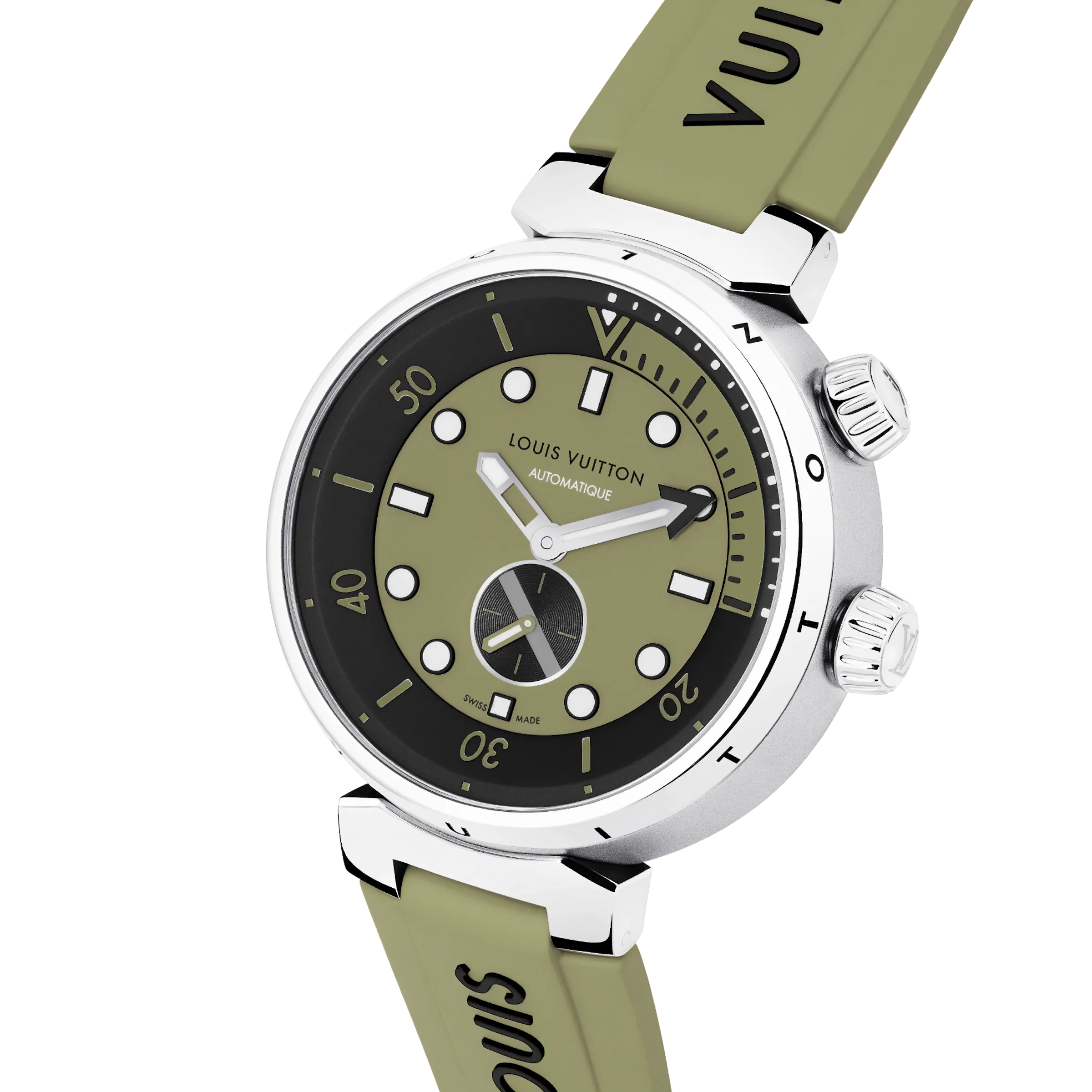 Tambour Street Diver, Automatic, 44 mm, Steel
