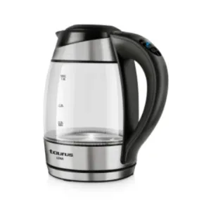 Taurus Kettle Digital 360 Degree Cordless Glass Black 1.7 Litre 2200W Lena