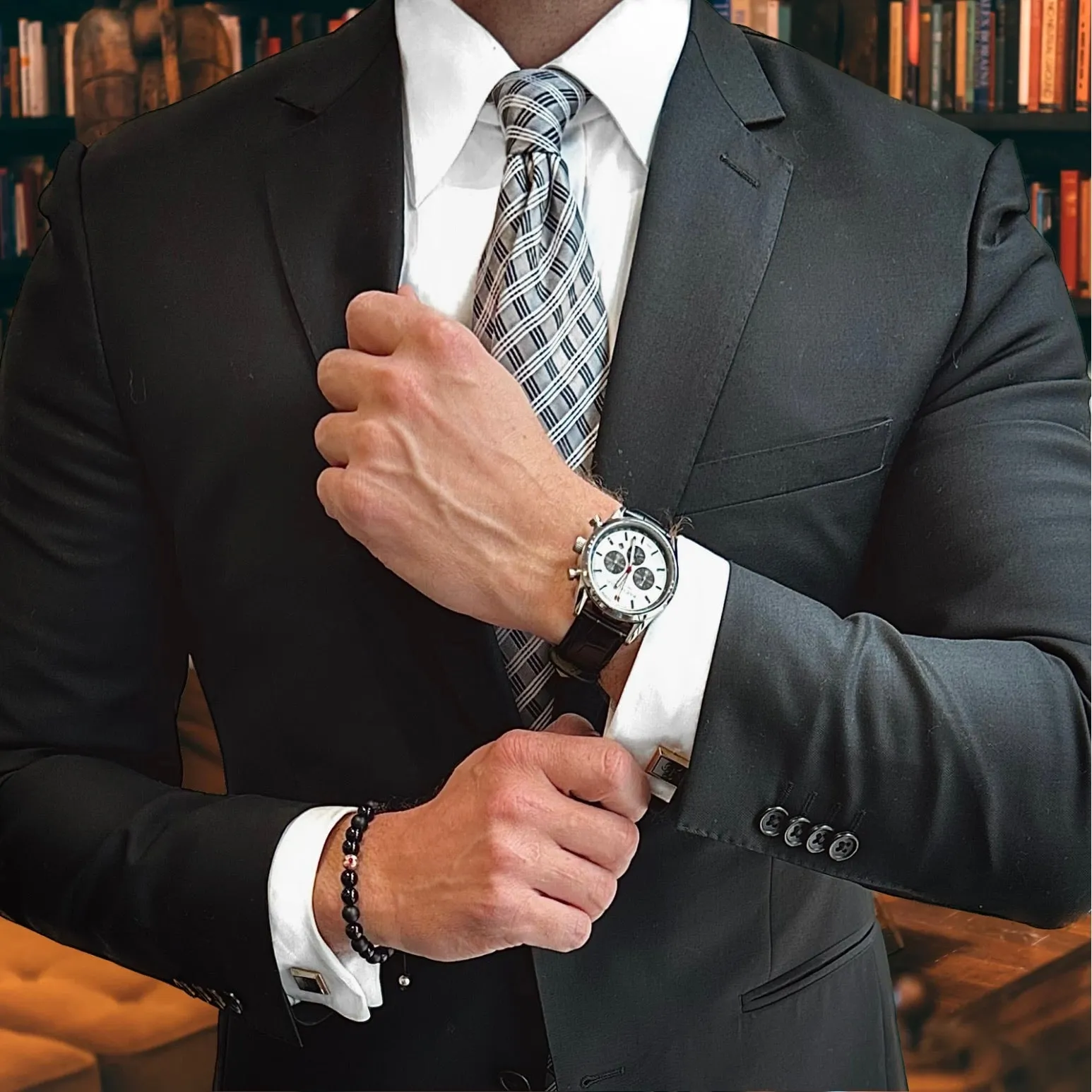 The Chronograph 2.0 | Black Croco