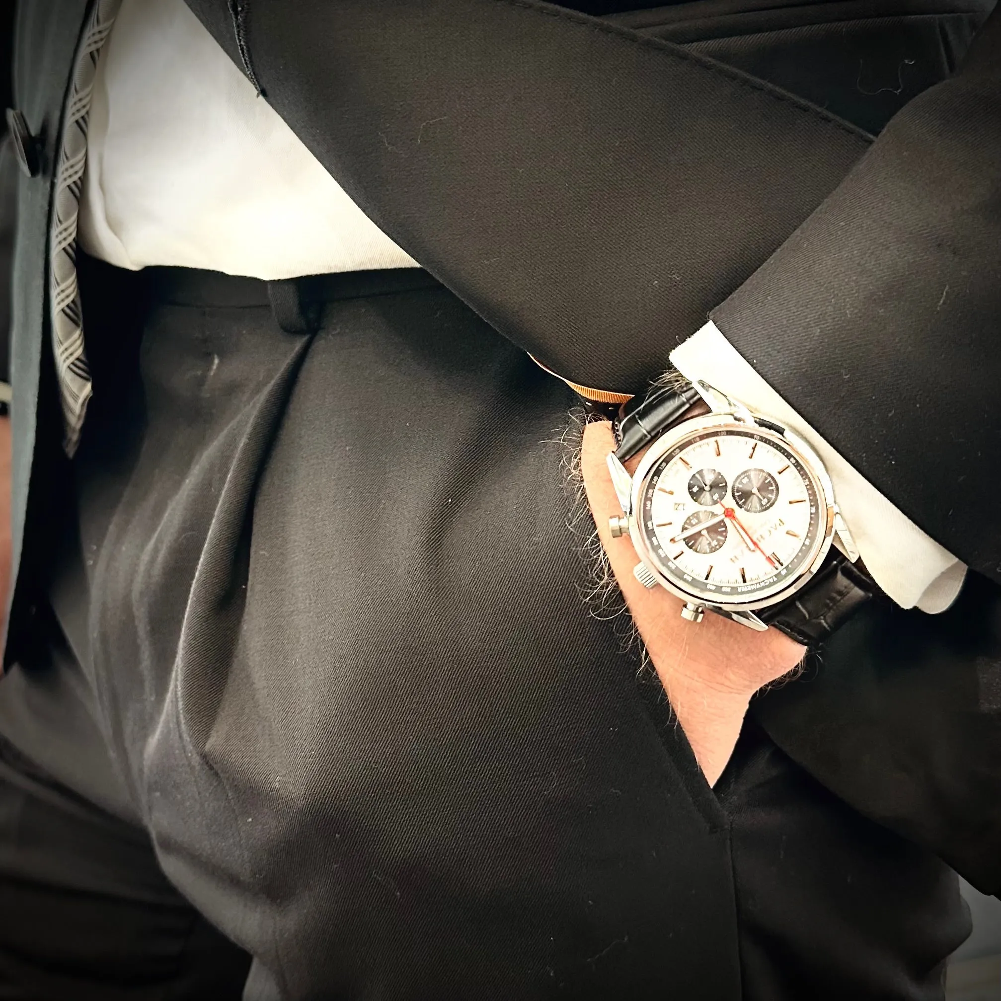The Chronograph 2.0 | Black Croco