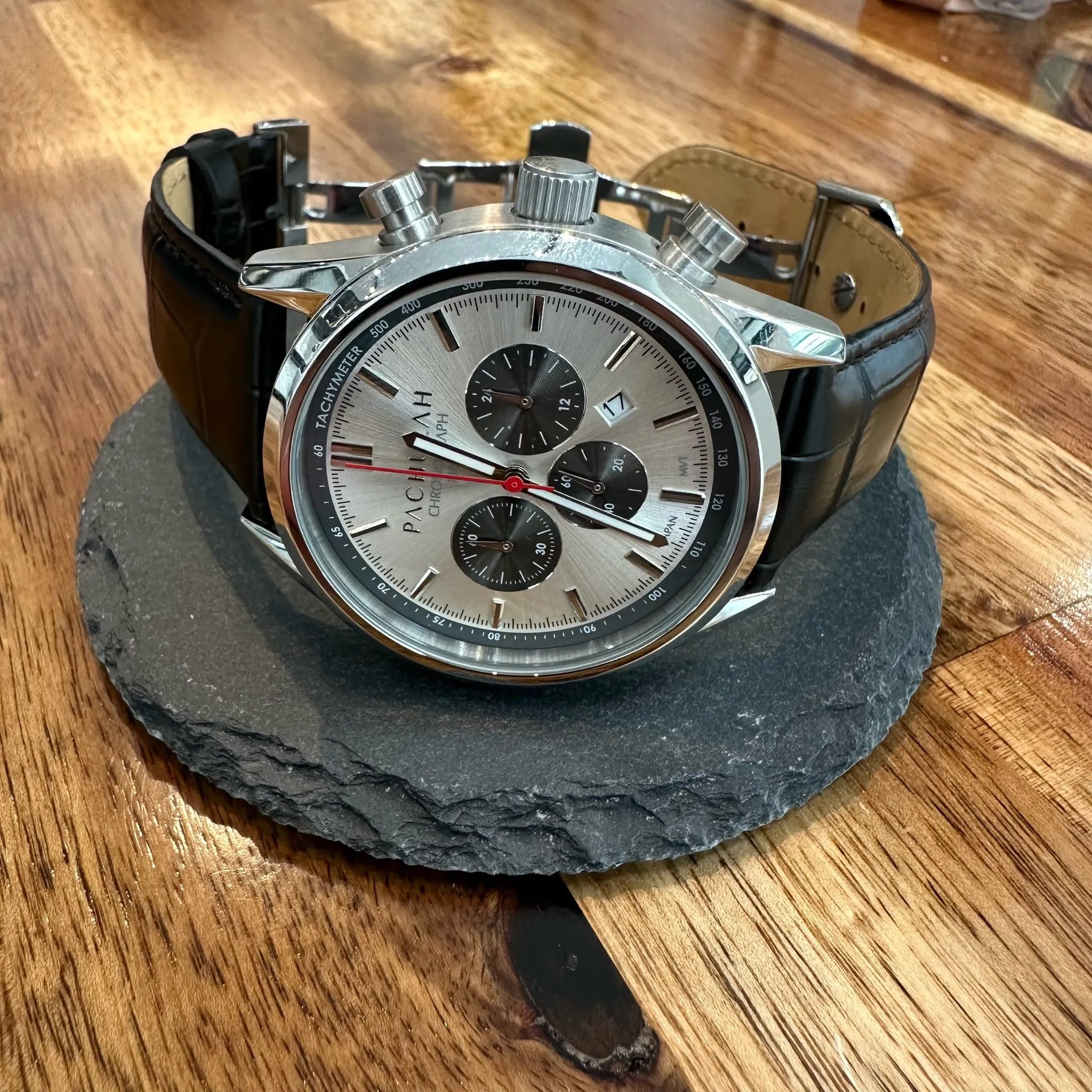 The Chronograph 2.0 | Black Croco