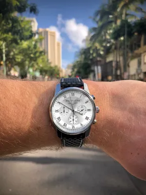 The Chronograph | Black Carbon Fibre