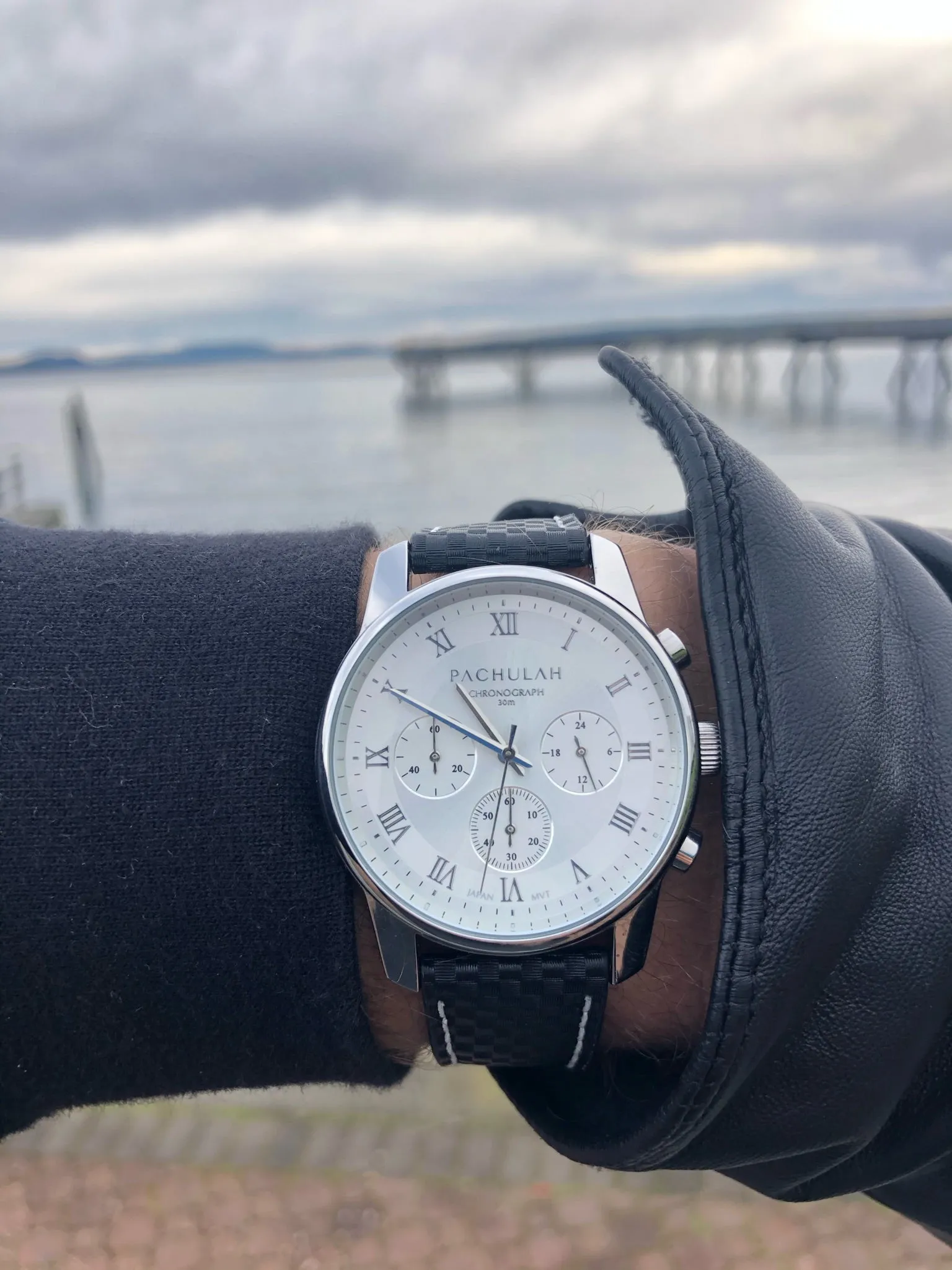 The Chronograph | Black Carbon Fibre
