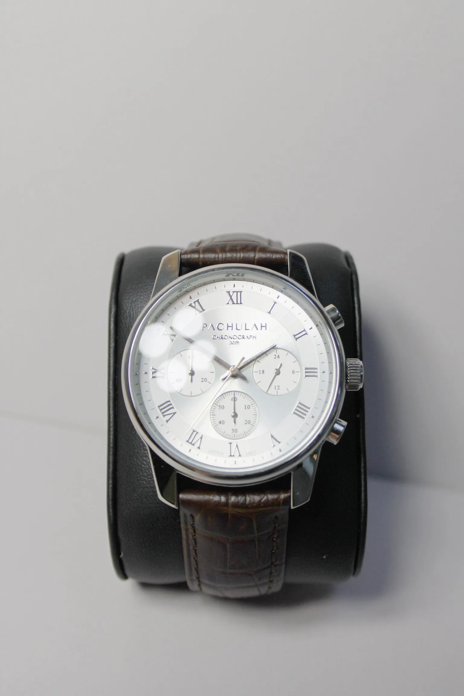 The Chronograph | Brown Leather