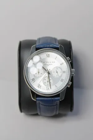 The Chronograph | Navy Leather