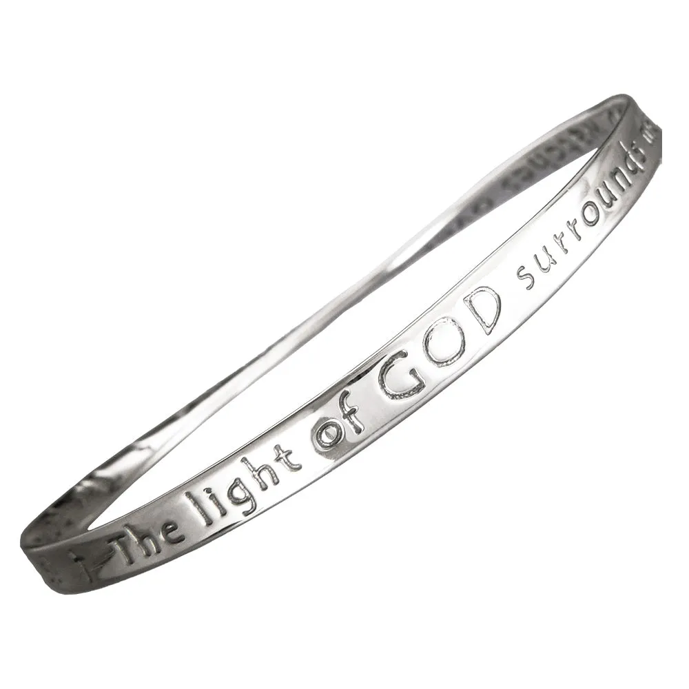 The light of God surrounds me - James Dillet Freeman 14K Gold