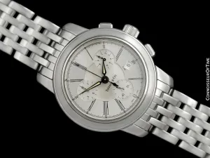 Tiffany & Co. Mark Atlas Large Chronograph Mens Bracelet Watch - Stainless Steel