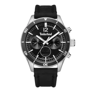 Timberland Ashmont Stainless Steel & Leather Strap Chronograph Men's watch