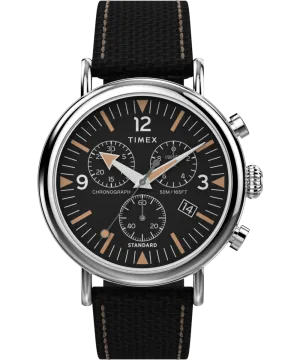 Timex Standard Chronograph 41mm Fabric Strap Watch