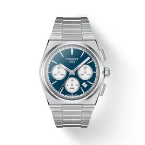 Tissot Clock Prx Automatic Chronograph 42mm Automatic Blue Steel T137.427.11.041.00