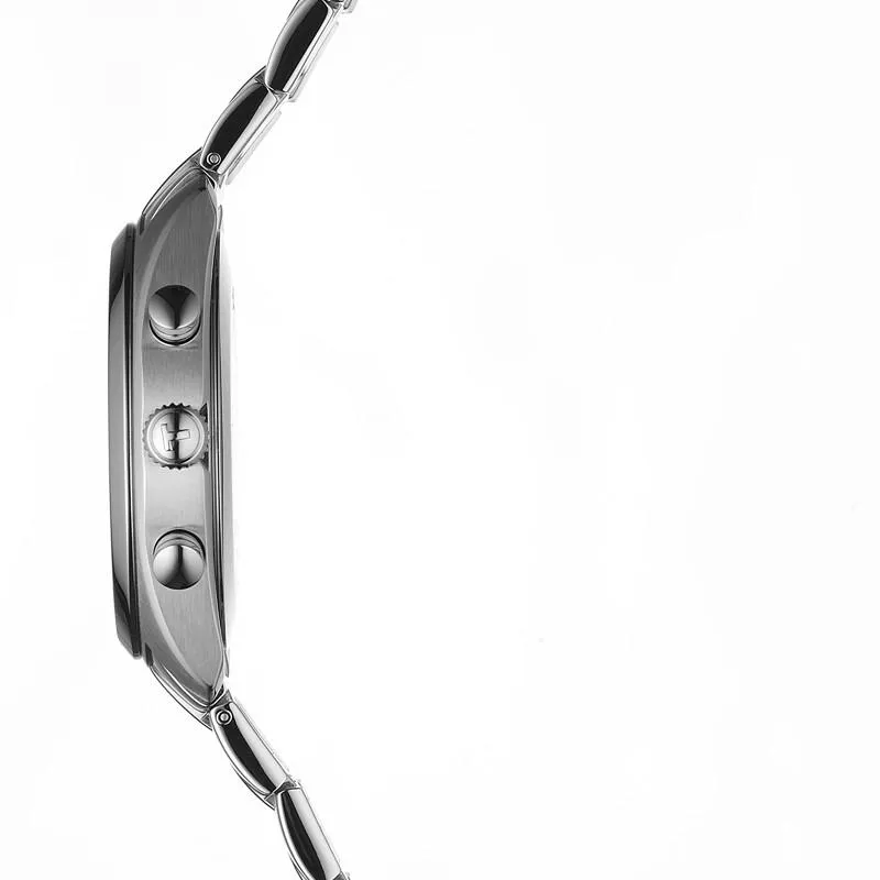 Tissot Men's Watch T-Classic Pr 100 Chronograph 41mm Steel Quartz T101.417.11.051.00