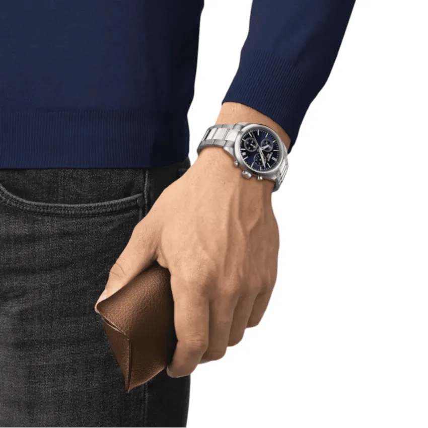 Tissot PR 100 Chronograph T-Classic Quartz Men's Watch T1504171104100