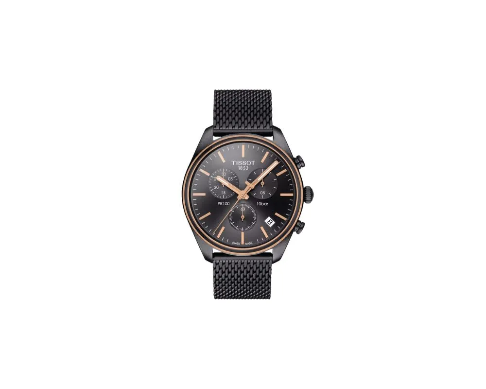 Tissot PR 100 Chronograph T101.417.23.061.00: Classic Elegance Meets Precision