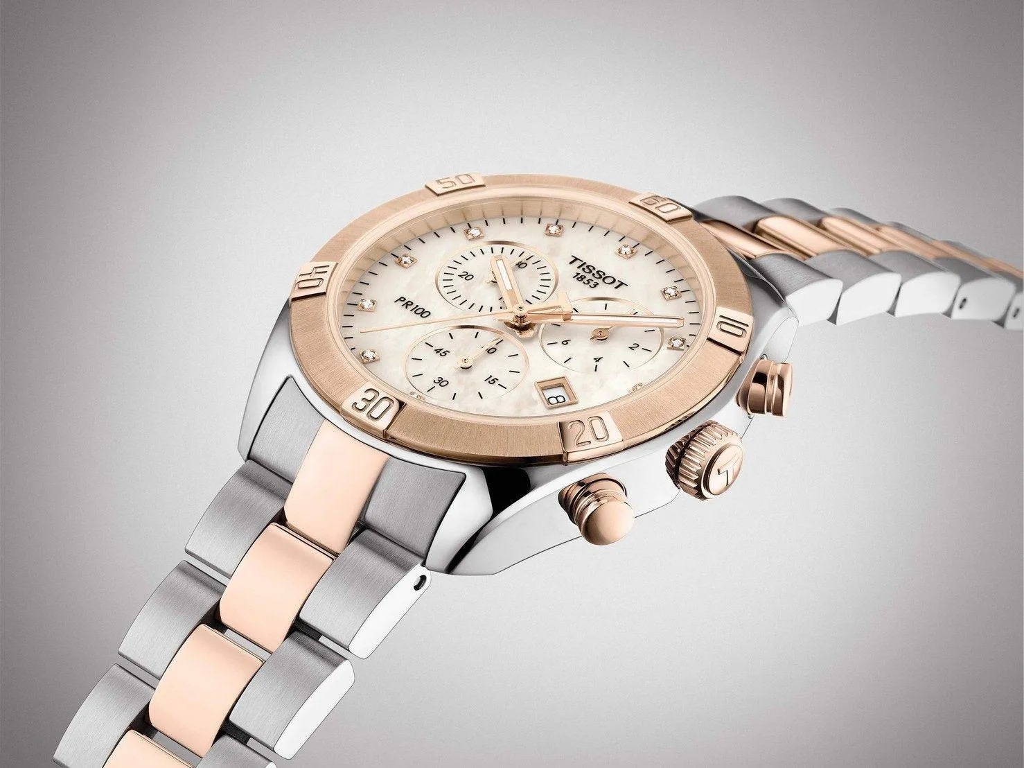 Tissot PR 100 Sport Chic Chronograph Quartz Women's Watch T1019172211600