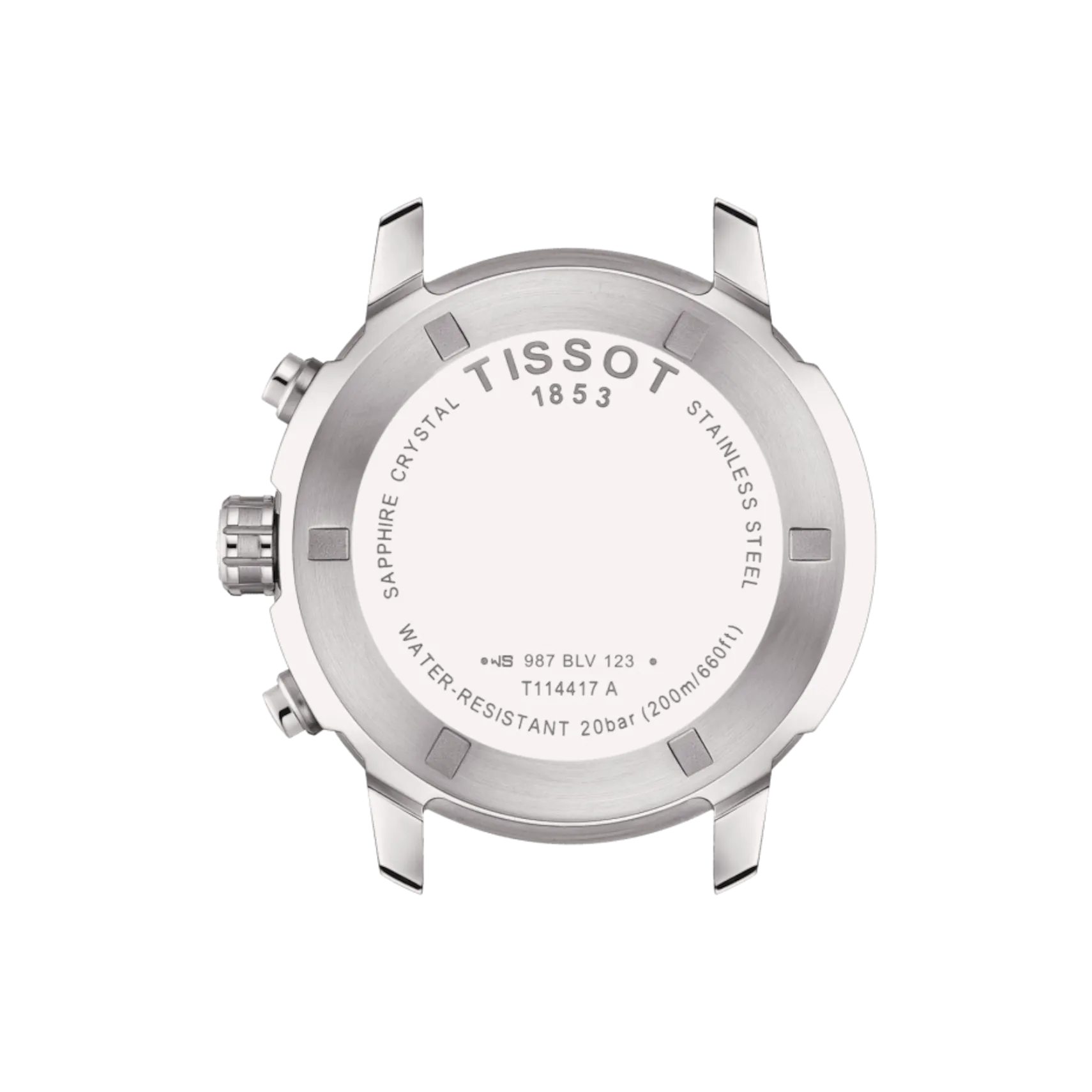 TISSOT PRC 200 CHRONOGRAPH BLUE ON BRACELET