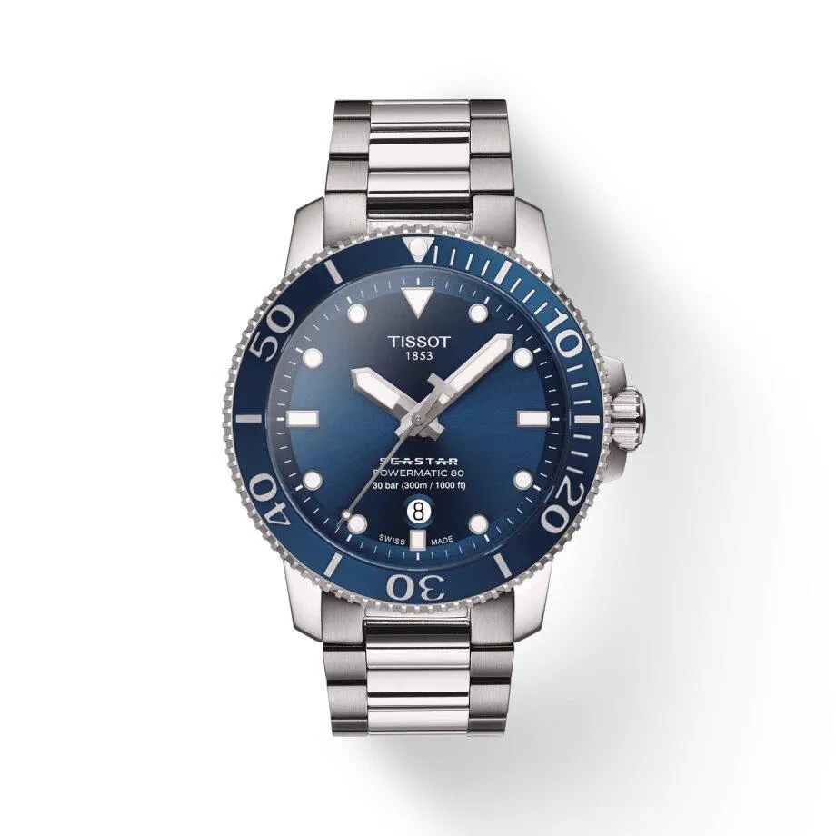 Tissot Seastar 1000 Powermatic 80 Automatic Men's Watch T1204071104103