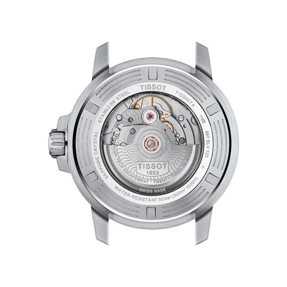 Tissot Seastar 1000 Powermatic 80 Mens Stainless Steel Grey Dial Watch