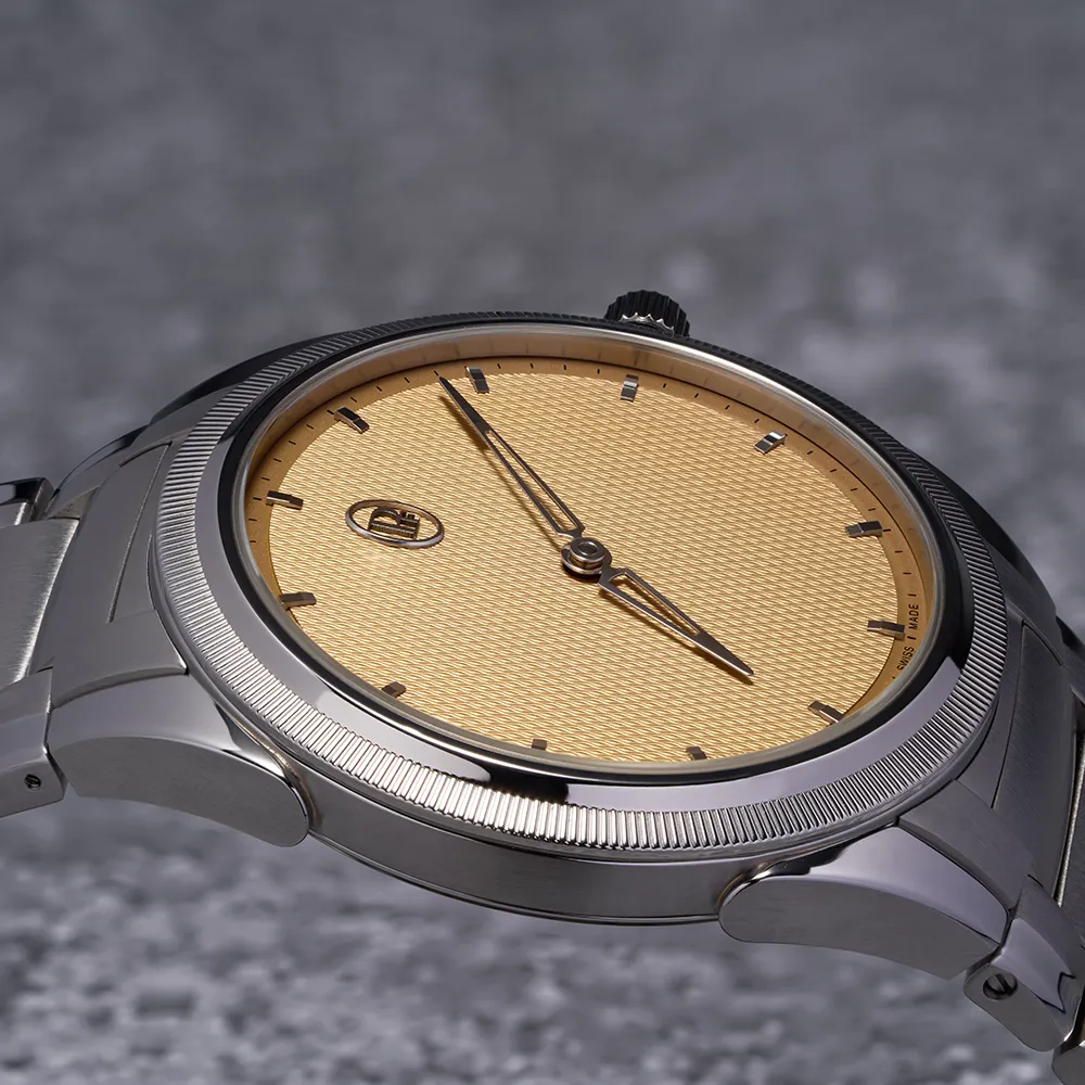 Tonda Micro-Rotor No Date Steel Platinum