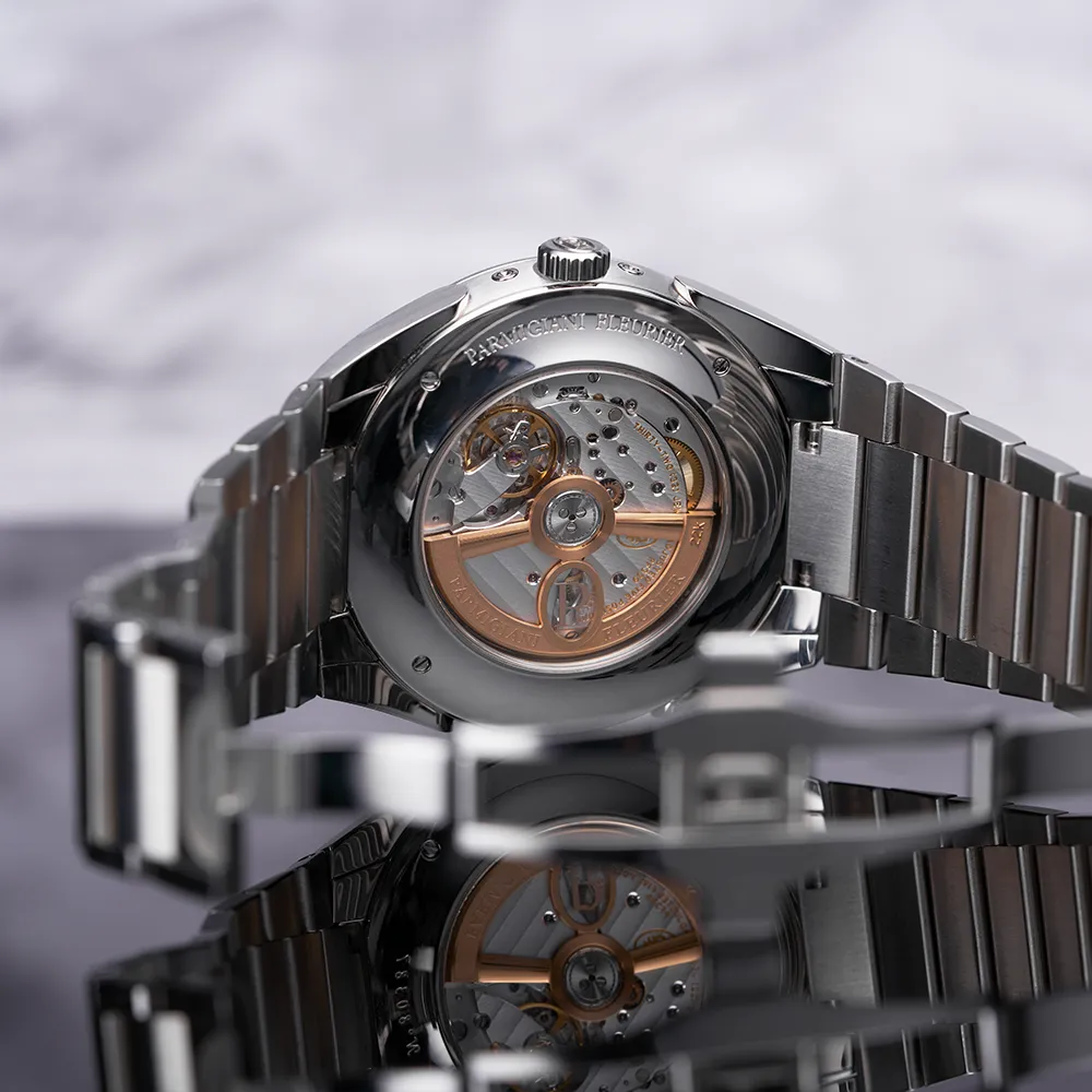 Tonda PF Annual Calendar Steel Platinum